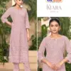 Tunic House Kiara 2 Georgette Wholesale Chikankari Sequence Kurti Catalog